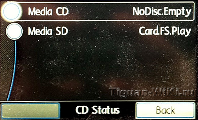 Developer Mode в RNS-315 на Тигуане