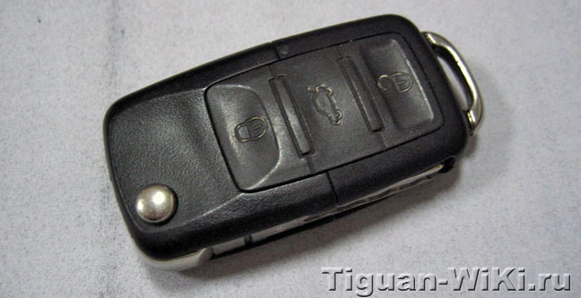 Старый ключ Volkswagen Tiguan