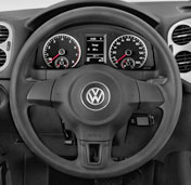 Стандартный руль VW Tiguan